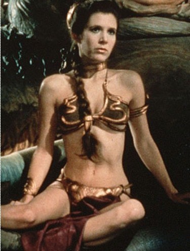 leia metal bikini
